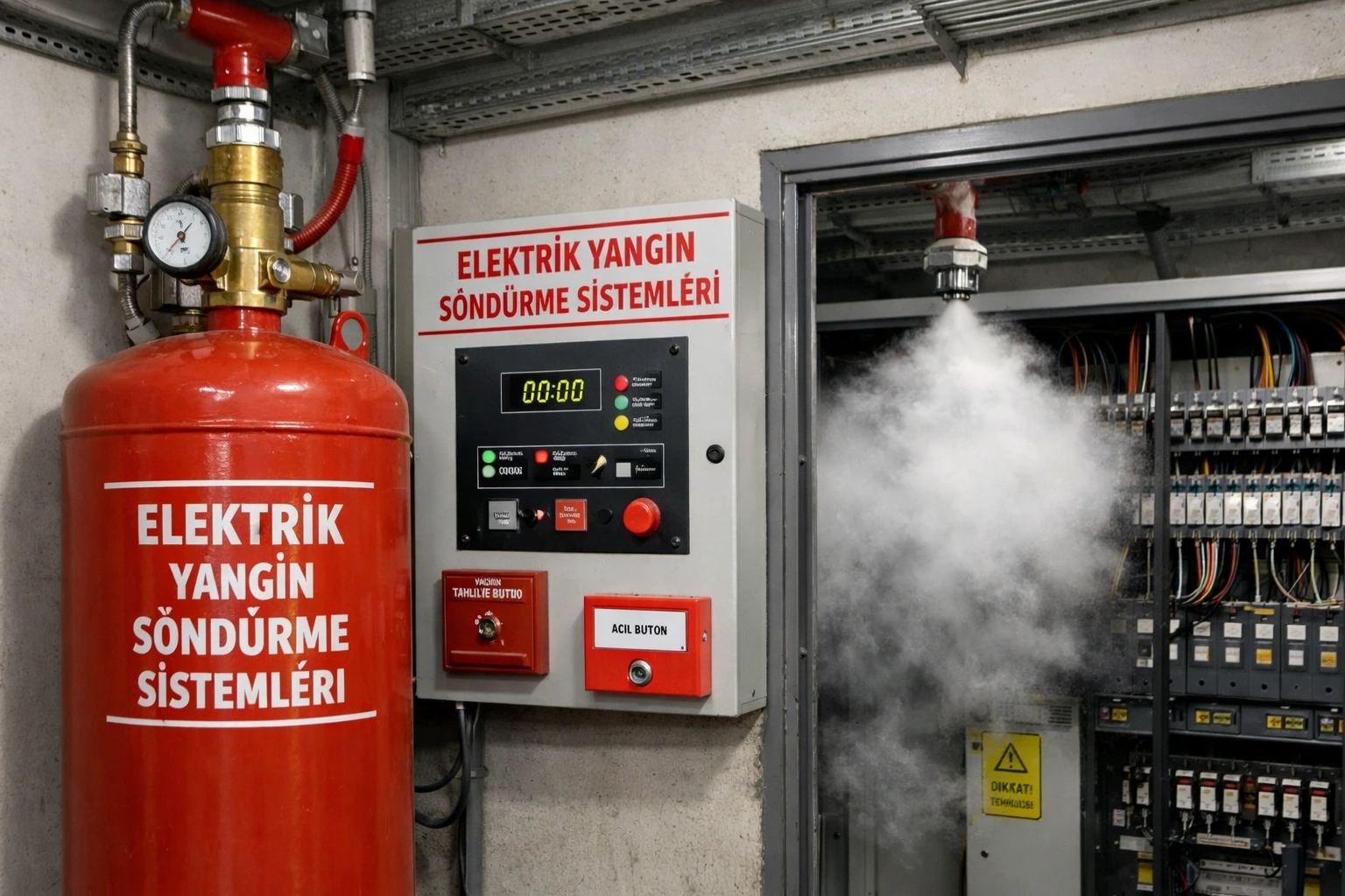 Elektrik Yangın Söndürme Sistemleri