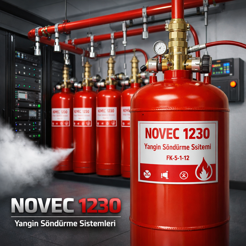 Novec 1230 Yangın Söndürme Sistemleri