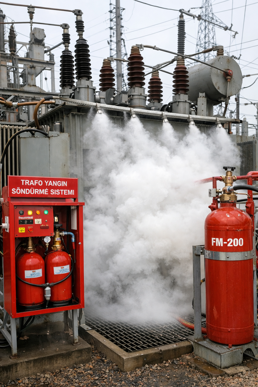 Trafo Yangın Söndürme Sistemleri